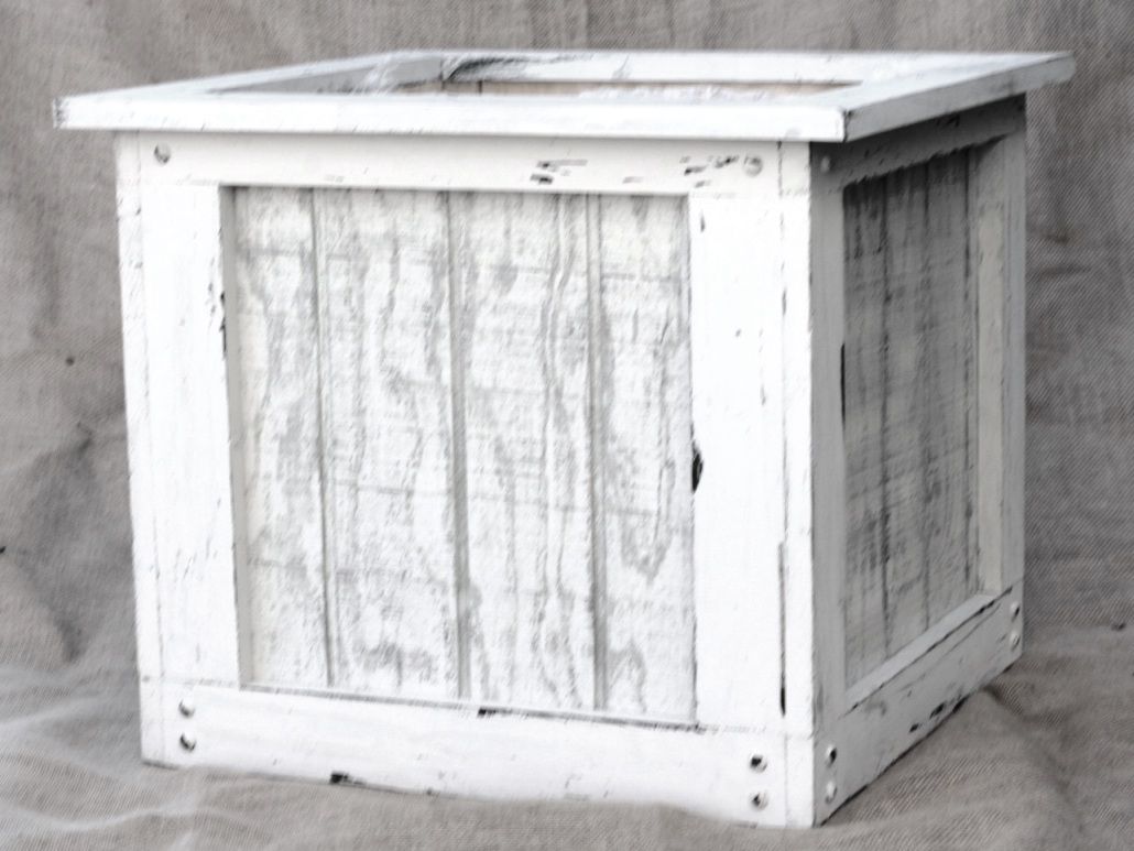 18' Handscraped Barnwood Container - Click Image to Close